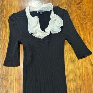 Anne Klein Ribbed Shirt